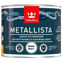 TIKKURILA METALLISTA краска по ржавчине для внутренних и наружных работ, Баз. А (0,4л)