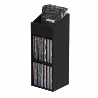 Glorious Record Rack 330 Black стойка для виниловых пластинок, вместимость до 330 шт., цвет чёрный