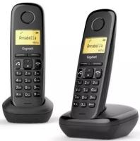 Телефон Dect GIGASET A270 DUO RUS, черный