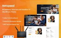 Шаблон Wordpress Netspeed - Broadband, Internet and Satellite Responsive Тема WordPress