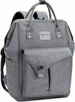 Lekesky рюкзак 40-сантиметровый унисекс серый