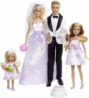 Barbie Набор Barbie Wedding Gift Set, DJR88