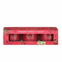 Подарочный набор из 3 свечей Yankee Candle Red Raspberry