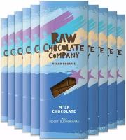 Веганский Шоколад Raw Chocolate Company M*lk Chocolate c сахар из цветков кокоса 58% какао