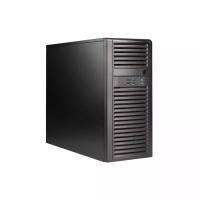 Серверная платформа Supermicro SYS-5039C-T Mid-Tower LGA1151 C246, Up to 64GB ECC, SATA3 RAID 0,1,5,10, 4 Fixed LFF / 8 SFF, 2 M.2 (M-key, 2260/2280/22110), 2 RJ45, HDMI/DVI-D/DP, 600W