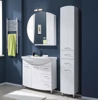 Мебель для ванной Aquanet Моника 105 (тумба, раковина, зеркало)