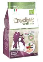 CROCKEX Wellness корм для взрослых собак средних и крупных пород, кролик с рисом 3 кг (2 шт)