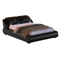 Двуспальная кровать Валенсия черная, 200х160 см