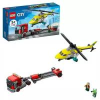 Lego Lego Конструктор Lego «Грузовик для спасательного вертолёта», 60343, 215 деталей