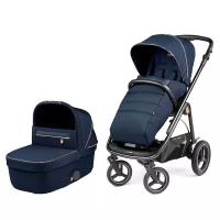 Коляска 2 в 1 Peg Perego Veloce TC Blue Shine