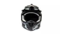 Шлем мото кроссовый GTX 633 #7 (S) BLACK/GREY