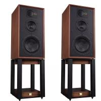 Полочная акустика Wharfedale 85th Anniversary Linton Antique Walnut со стойками