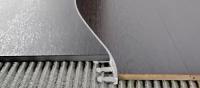 PROLEVIGAL CURVE - Гибкий г-образный профиль из алюминия натурального 10 мм. Длина 2.7 метра. PROGRESS PROFILES