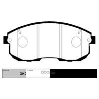 (старый номер CKSS-1) Колодки тормозные CTR GK0975