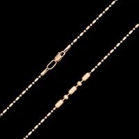 PLATINA jewelry Цепь из красного золота (плетение шарики) 21-1405-150-1110-17, размер 45