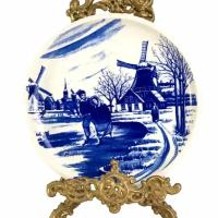 Декоративная тарелка Delft Мельница