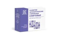 Салфетки антисептические стерильные спиртовые 60х100мм 200шт