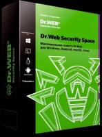 Dr.Web Security Space, КЗ, продление на 12 мес.,1 лиц