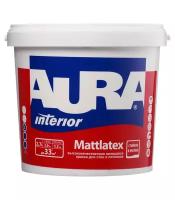 Краска белая AURA Interior Mattlatex ASP019 2.7 л