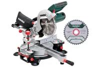 Пила торцовочная Metabo KGS 216 M + пильный диск (690827000)