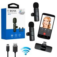 Микрофон накамерный BOYA WM-6 Type-C 2 MIC