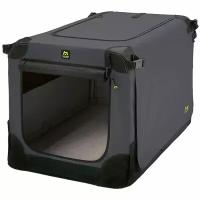 Переноска Maelson тканевая клетка кемпер Soft Kennel 52x33x33 антрацит