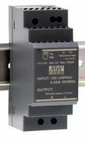 Преобразователь AC-DC сетевой Mean Well HDR-30-24 источник питания 24В, монтаж на DIN-рейку