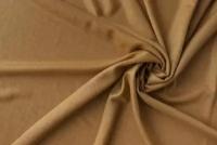 Ткань бежево-песочный трикотаж пике из кашемира в 2х отрезах: 0.58м и 0.5м
