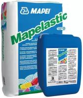 MAPEI MAPELASTIC гидроизоляция комплект, из двух компонентов А и В, серый (32кг)