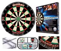 Мишень для дартс, сизаль. Winmau Diamond Plus