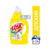 Бытовая химия для стирки LOSK Гель для стирки Losk «Детский», 1,17 л