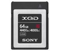 Карта памяти Sony XQD 64Gb QDG64F, чтение 440, запись 400 Мб/c