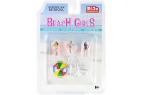 FIGURINE BEACH GIRLS SET / набор фигурок - пляжные девочки