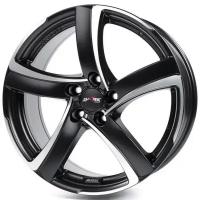 Колесный диск Alutec Shark 7.5x17/5x114.3 D70.1 ET38 RACING BLACK FRONTPOLISHED