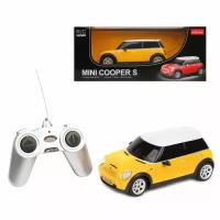 Машина р/у 1:24 MINI Cooper, цвет Жёлтый 27MHZ