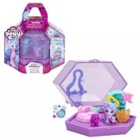 Фигурка Игрушка My Little Pony брелок с кристаллами Иззи Мунбоу 6 см