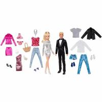 Куклы Кен и Barbie с модной одеждой и аксессуарами