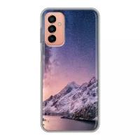 Дизайнерский силиконовый чехол для Самсунг Гэлакси М23 5Ж / Samsung Galaxy M23 5G Горы