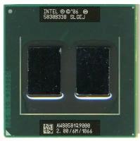 Процессор для ноутбука Intel Core2Quad Q9000 (2 ГГц, LGA 478, 6 Мб, 4 ядра)