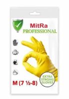 MitRa Перчатки хозяйственные Professional, размер M, 1 пара