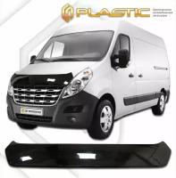 Дефлектор капота для Renault Master 2010-2015 Classic черный