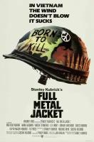 Плакат, постер на бумаге Цельнометаллическая оболочка (Full Metal Jacket, 1987г). Размер 30 на 42 см