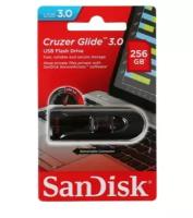 USB Flash накопитель 256GB SanDisk CZ600 Cruzer Glide (SDCZ600-256G-G35) USB 3.0 Черный