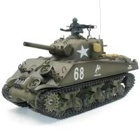 Радиоуправляемый танк Heng Long M4A3 Sherman V7.0 масштаб 1:16 RTR 2.4GHz - 3898-1 V7.0 (HL-3898-1-V7)