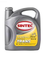 Трансмиссионное масло SINTEC TRANS ТМ 4 SAE 80W-90, API GL-4 Минеральное 4 л