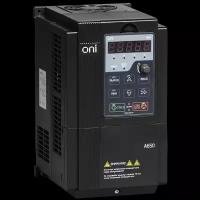 Преобразователь частоты A650 380В 3Ф 0,75kW 2,5А ONI, IEK A650-33E0075T (1 шт.)