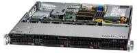 Серверная платформа Supermicro SYS-510T-M/1U/1x1200/ 4xDDR4-3200 UDIMM/ x3.5