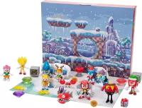 Игровые наборы и фигурки: Игровой набор Адвент Календарь с фигурками Еж Соник - Sonic The Hedgehog, Jakks Pacific