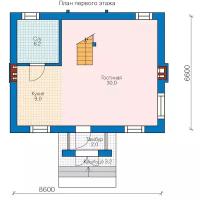 58-58B-Catalog-Plans - Проект двухэтажного дома из газобетона