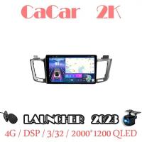 Магнитола CaCar 2К Toyota RAV4 4 12-18 (4/32/Qled/DSP/4G)
